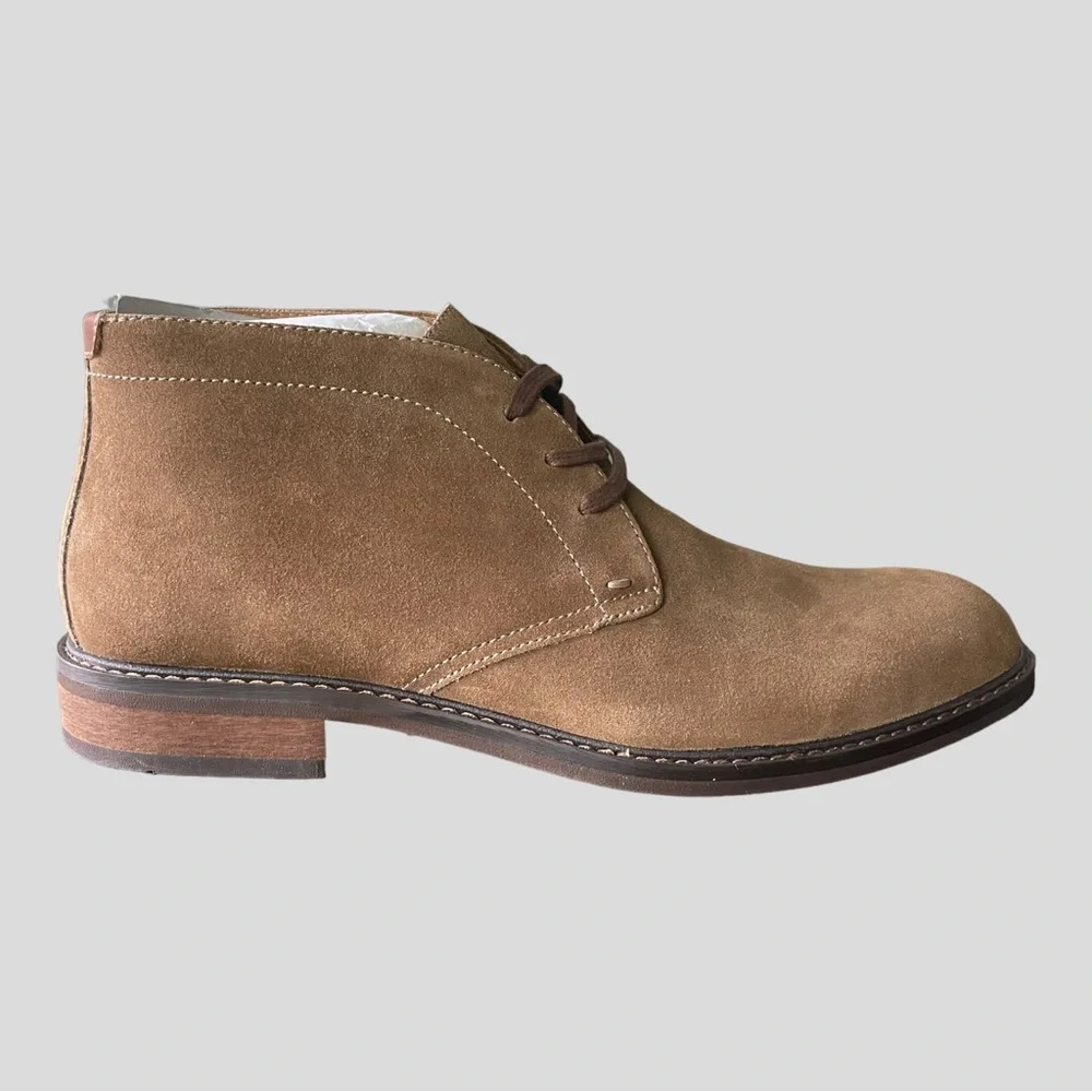New! VIONIC BOWERY CHASE TAN BOOTS SIZE 11.5